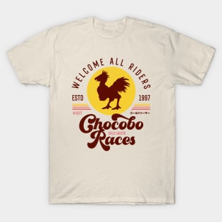 Chocobo Races Emblem T-Shirt